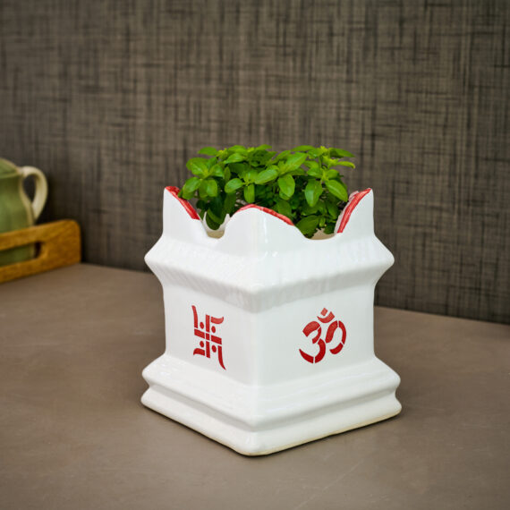 Ceramic Tulsi Planter