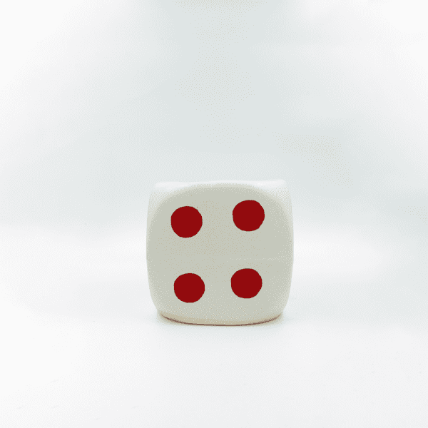 Modern Dice Covered Planters (Red) - Image 2