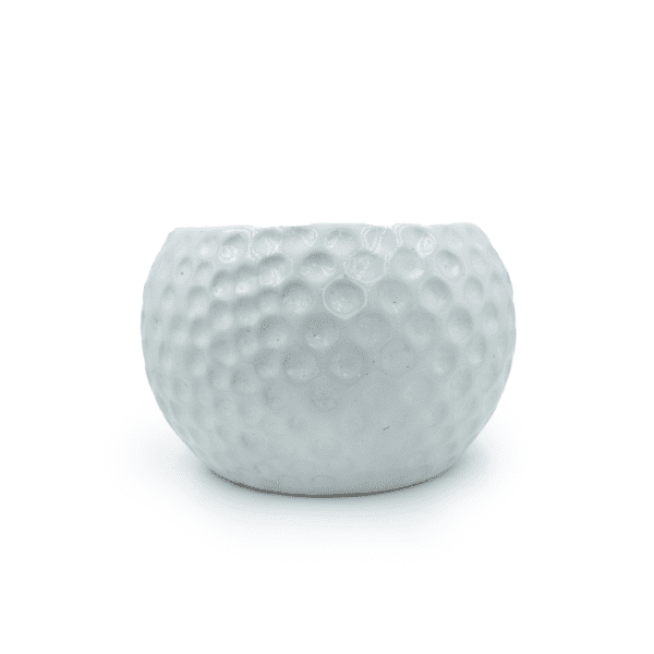 White Golf Ball Planter - Image 3