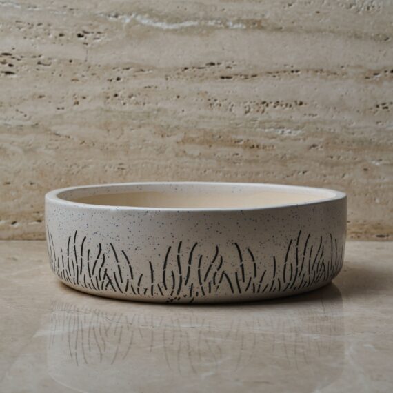 Stylish Matte Bonsai Ceramic Pots In Large Size For Home, Indoor & Outdoor Plants